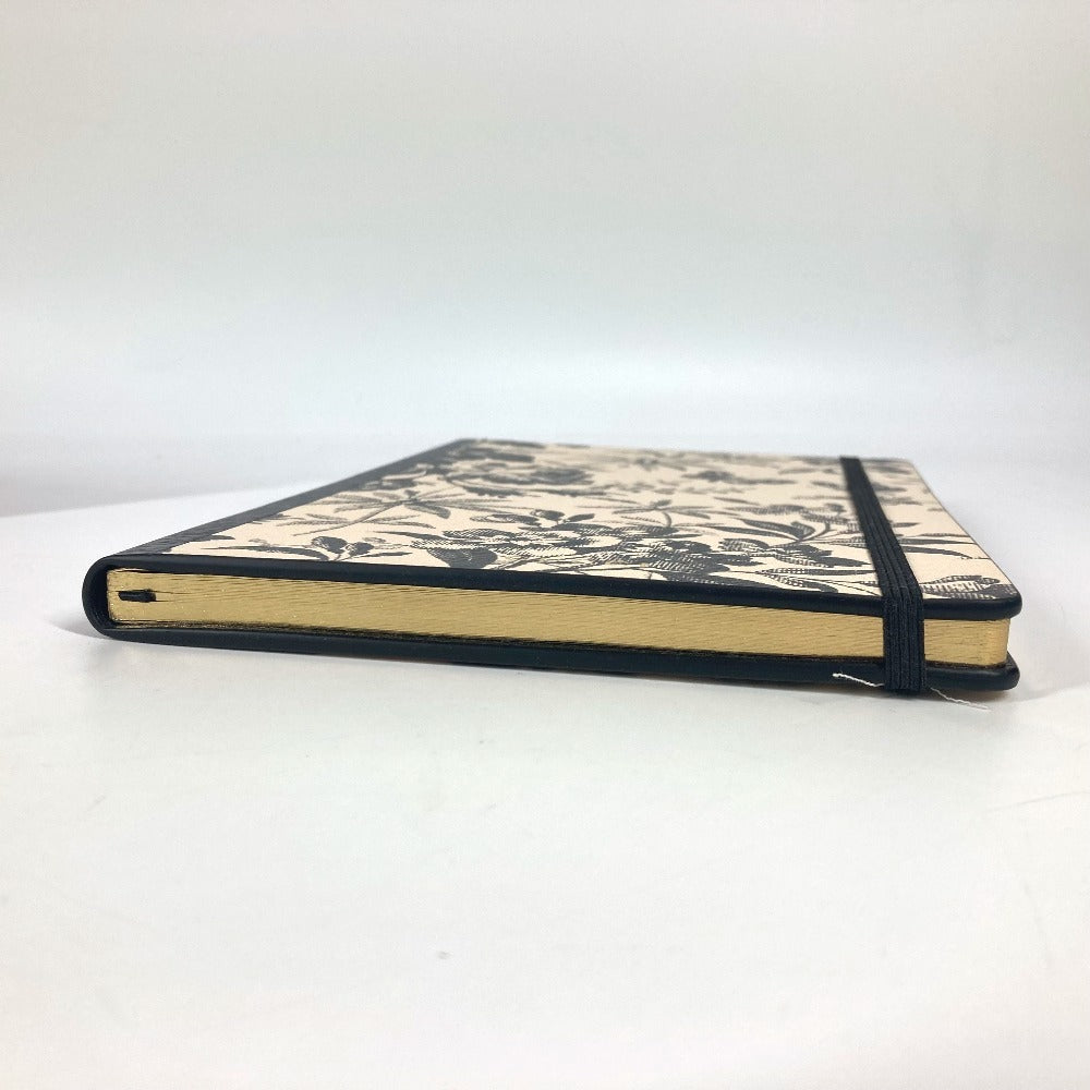 GUCCI 661731 ハーバリウム ラージ メモ帳 ステーショナリー ノート ノートブック レザー ユニセックス ブラック - brandshop-reference