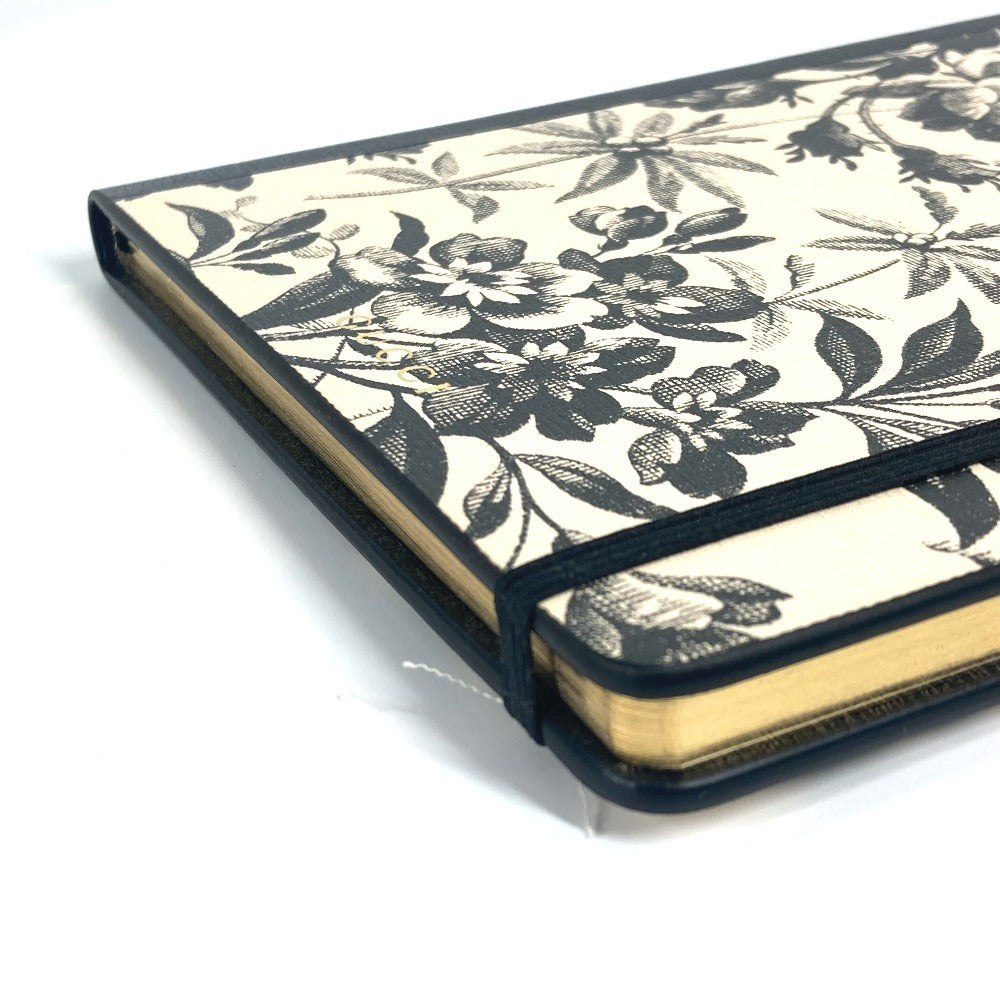 GUCCI 661731 ハーバリウム ラージ メモ帳 ステーショナリー ノート ノートブック レザー ユニセックス ブラック - brandshop-reference