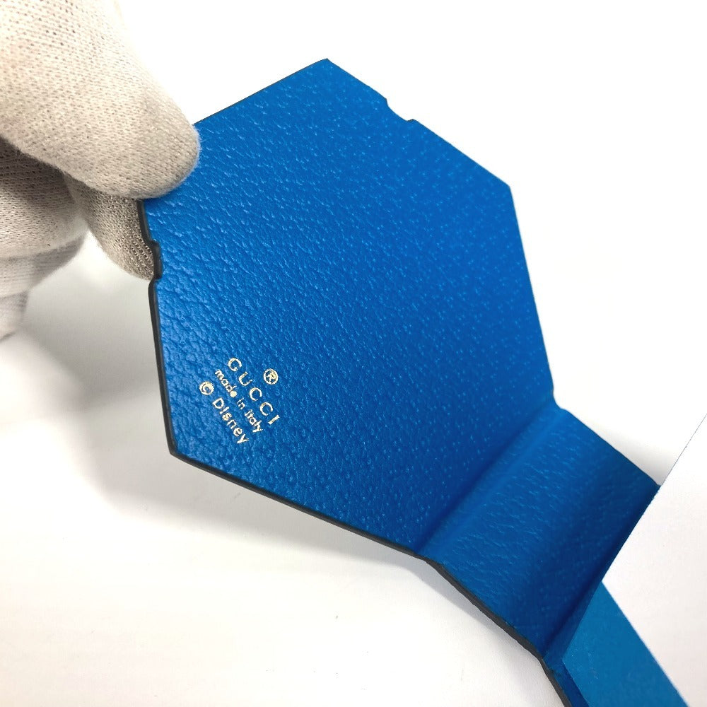 GUCCI ディズニー DISNEY コラボ ドナルドダック ノート メモ帳 付箋 GGスプリーム 六角形 ノートブック GGスプリームキャンバス ユニセックス ブルー - brandshop-reference