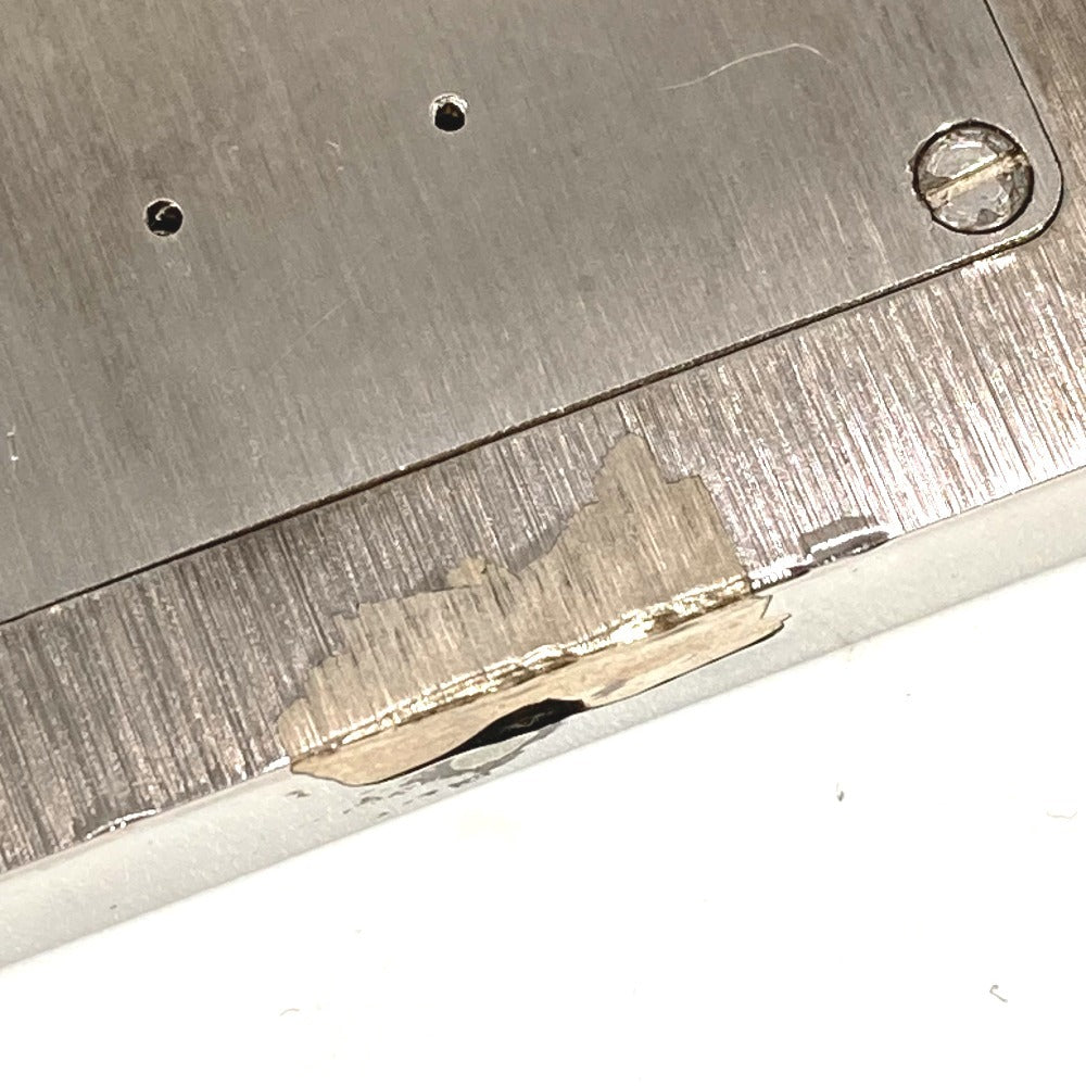 GUCCI REF0840 ロゴ トラベルウォッチ ウォッチ インテリア 置時計 SS ユニセックス シルバー - brandshop-reference