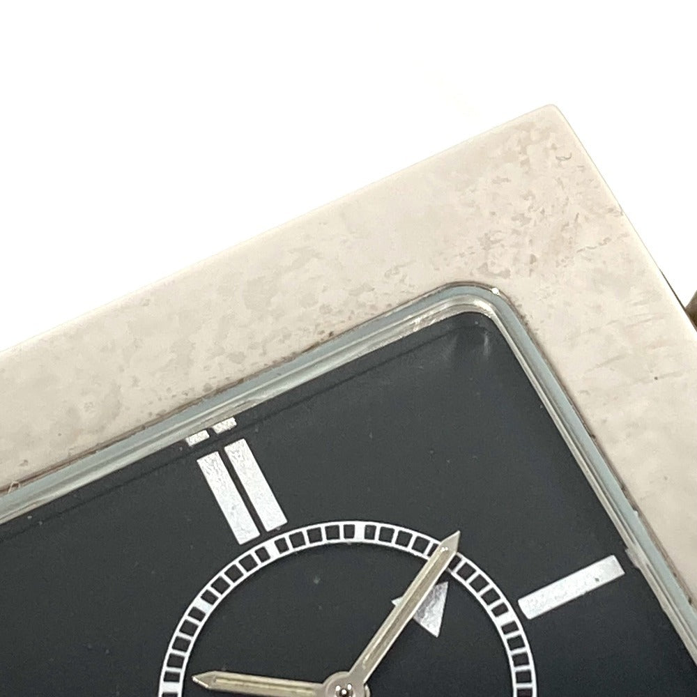 GUCCI REF0840 ロゴ トラベルウォッチ ウォッチ インテリア 置時計 SS ユニセックス シルバー - brandshop-reference