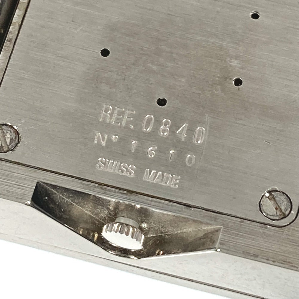 GUCCI REF0840 ロゴ トラベルウォッチ ウォッチ インテリア 置時計 SS ユニセックス シルバー - brandshop-reference