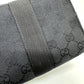 GUCCI 39.0911 GG Cosmetic Pouch, GG Canvas, Women's, Black