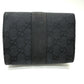 GUCCI 39.0911 GG Cosmetic Pouch, GG Canvas, Women's, Black