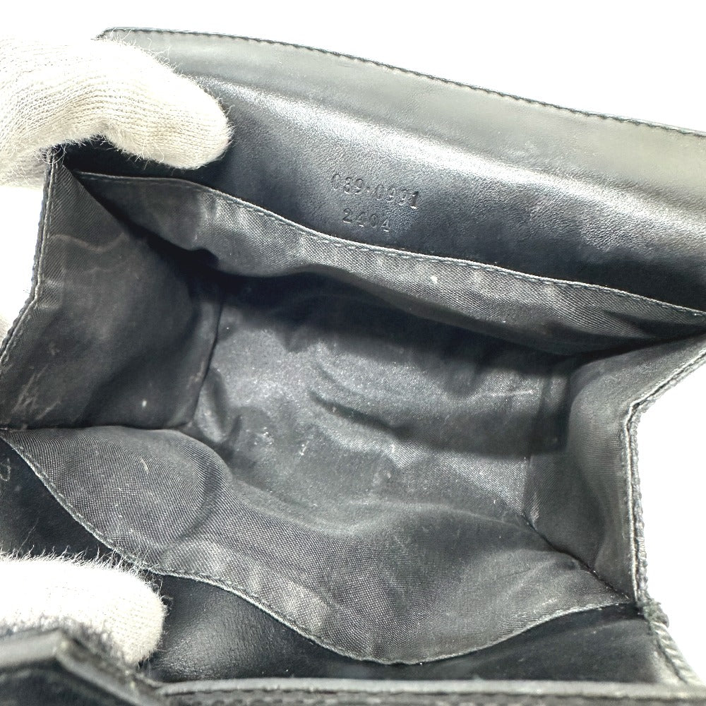 GUCCI 39.0911 GG Cosmetic Pouch, GG Canvas, Women's, Black