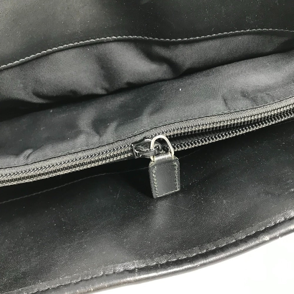 GUCCI 246410 ロゴ カバン ハンドバッグ トートバッグ ビジネスバッグ ナイロン/レザー メンズ ブラック