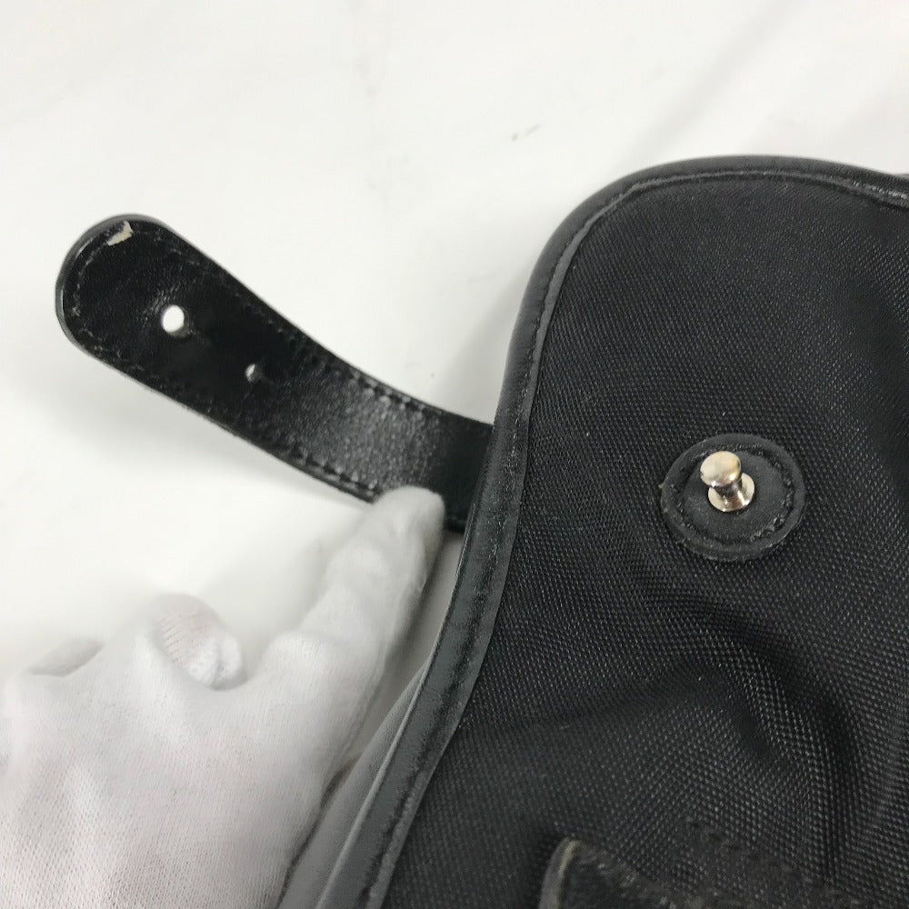 GUCCI 246410 ロゴ カバン ハンドバッグ トートバッグ ビジネスバッグ ナイロン/レザー メンズ ブラック