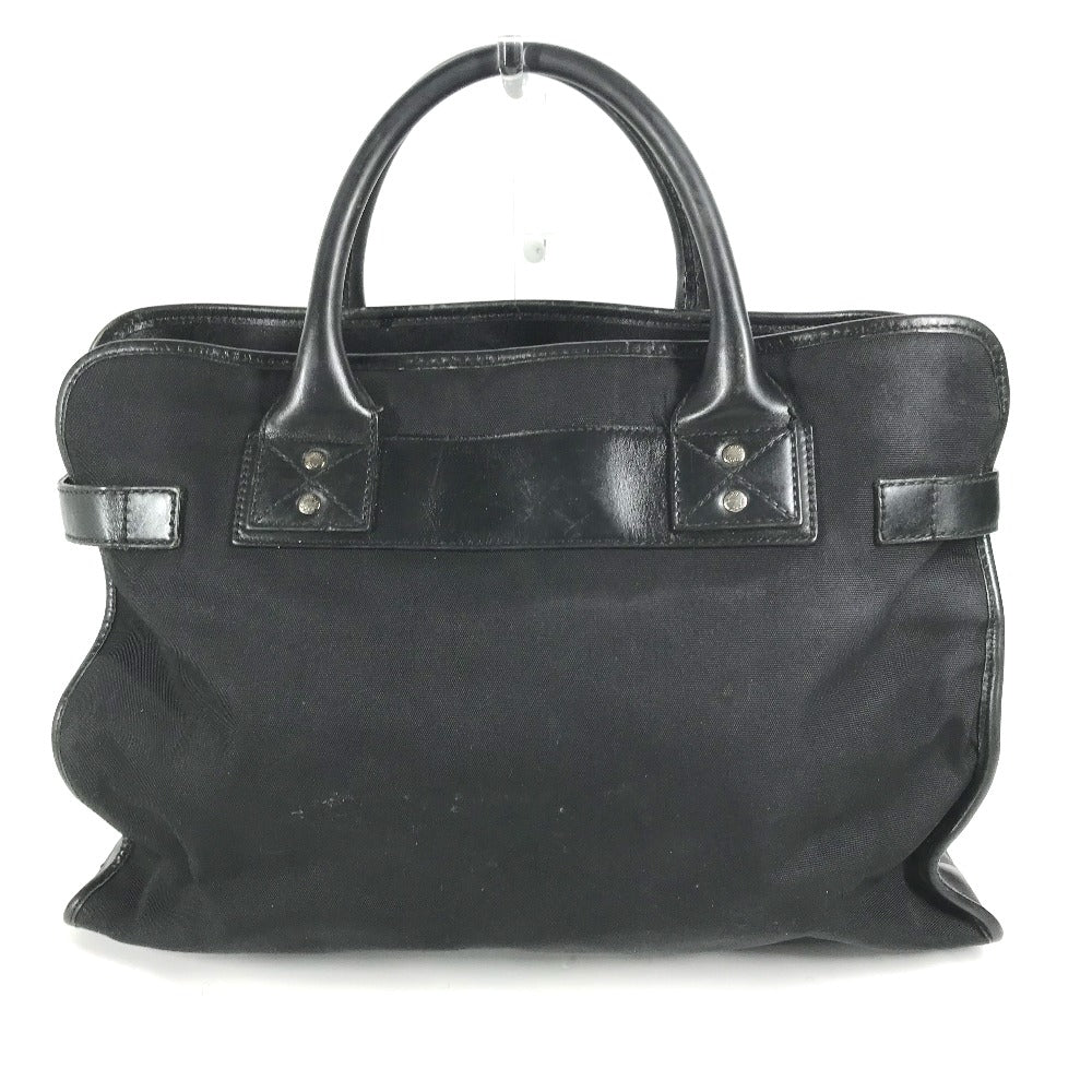 GUCCI 246410 ロゴ カバン ハンドバッグ トートバッグ ビジネスバッグ ナイロン/レザー メンズ ブラック
