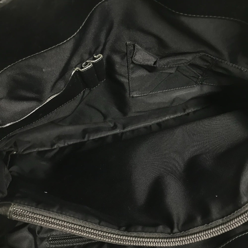 GUCCI 246410 ロゴ カバン ハンドバッグ トートバッグ ビジネスバッグ ナイロン/レザー メンズ ブラック