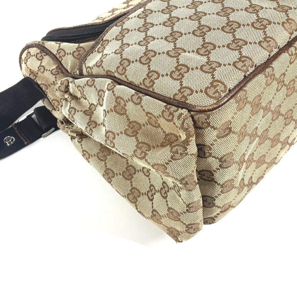 GUCCI 123326 GG マザーズバッグ カバン 斜め掛け ショルダーバッグ GGキャンバス/レザー レディース ベージュ - brandshop-reference
