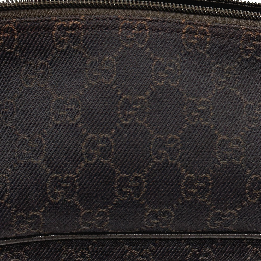 GUCCI 257300 GG柄 ショルダー カバン アクセサリーポーチ キャンバス レディース ブラウン - brandshop-reference