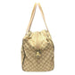 GUCCI 153240 GGCanvas Square Shoulder Bag Tote Bag Travel Bag Duffle Bag GGCanvas Beige Used
