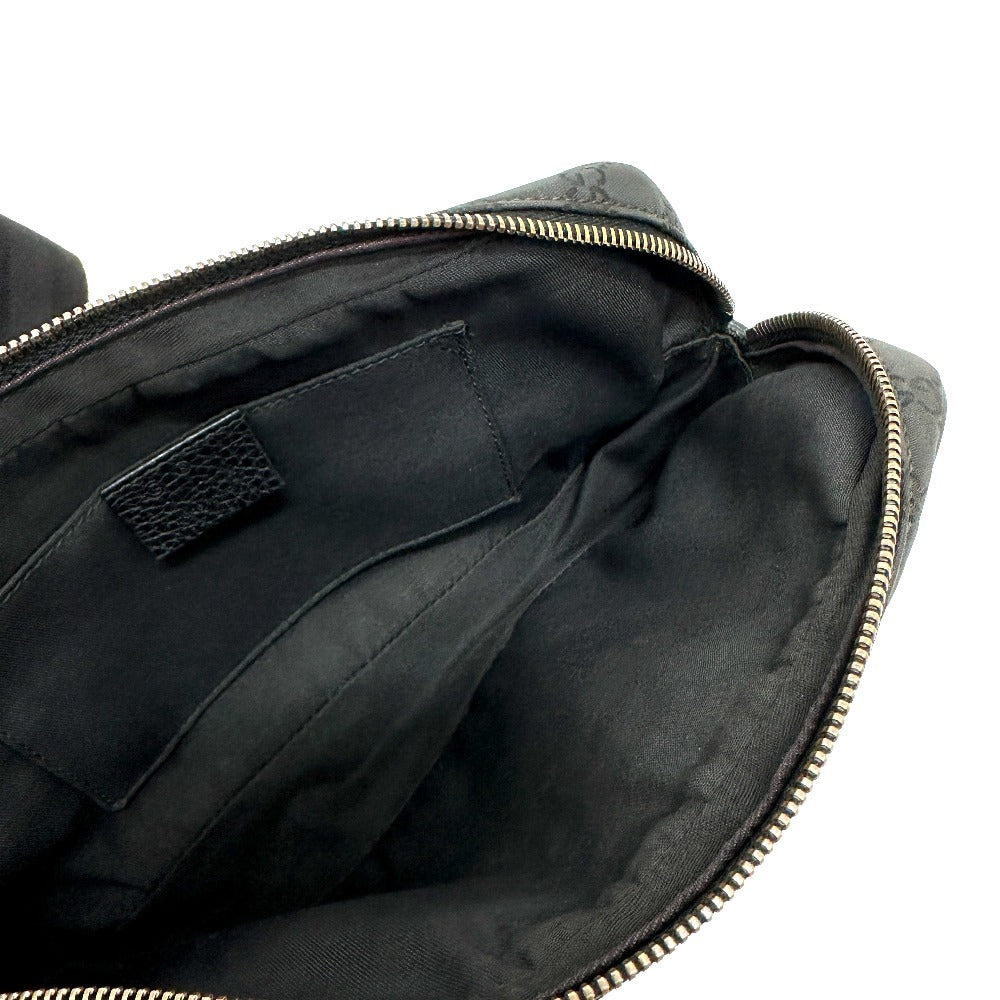 GUCCI 336672 GGナイロン ボディバッグ カバン ウエストバッグ ナイロン/レザー メンズ ブラック - brandshop-reference