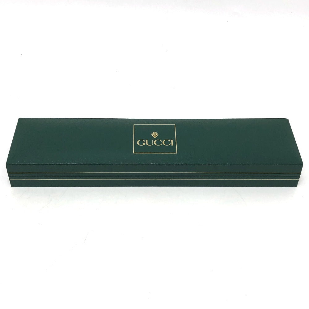 GUCCI 9000L Round Quartz Watch SS Ladies Silver