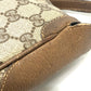 GUCCI Old Gucci Vintage GG Interlocking G Bag Crossbody Shoulder Bag PVC/Leather Women's Beige
