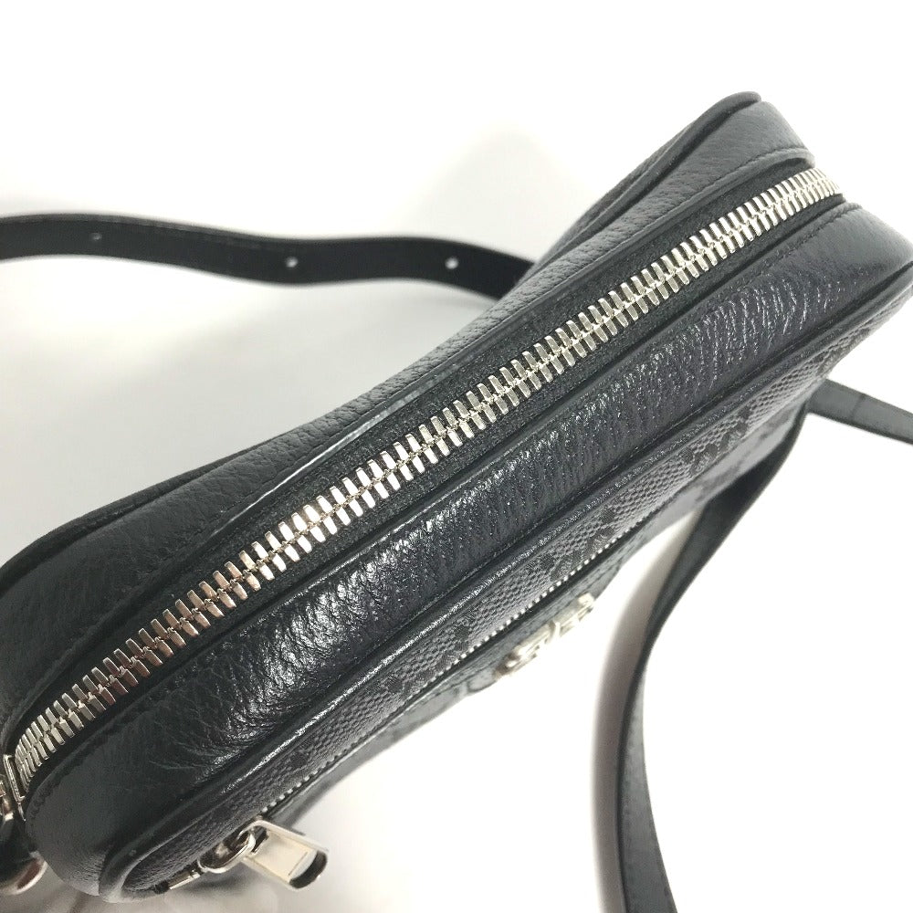 GUCCI 680128 バレンシアガ Balenciaga コラボ ハッカープロジェクト GG ポシェット 斜め掛け カバン ショルダーバッグ キャンバス/レザー メンズ - brandshop-reference