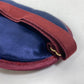 GUCCI 662423 Travel Accessory Geometric G Print Eye Mask with Pouch, Silk, Unisex, Red