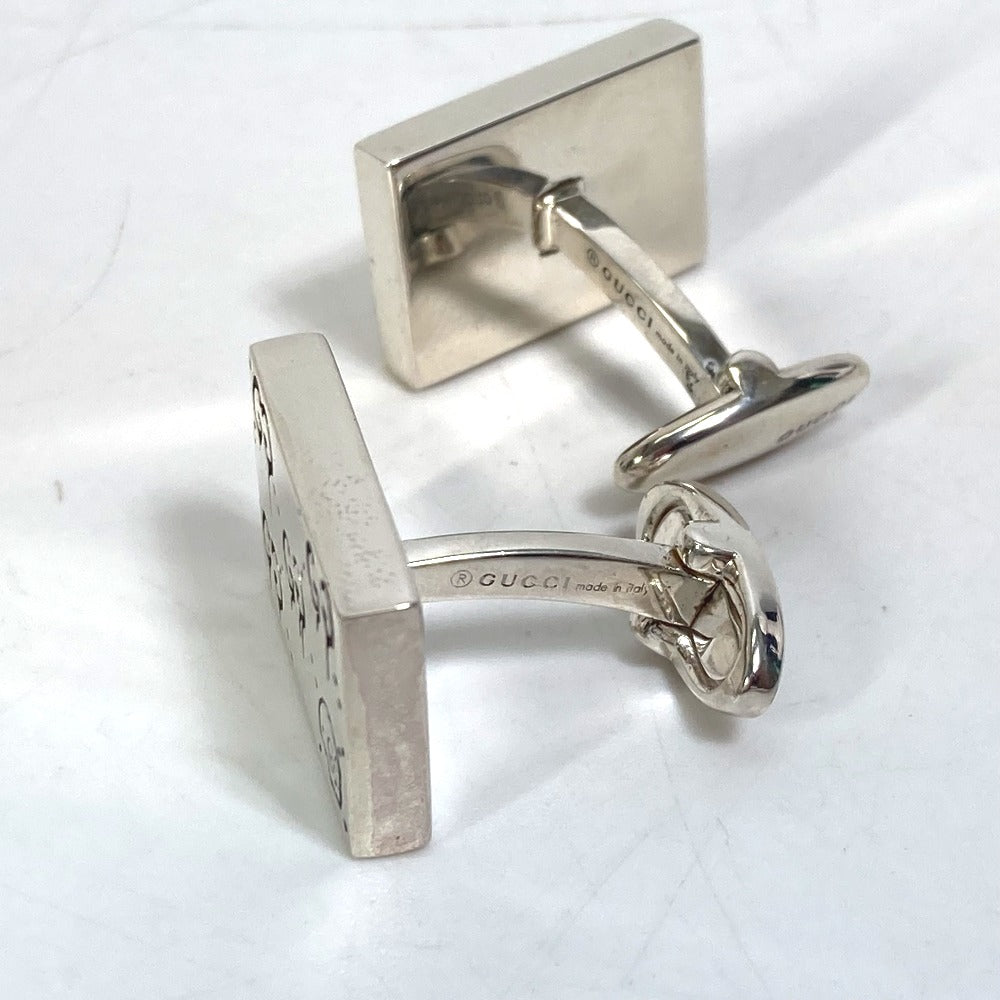 GUCCI 457224 Ghost Accessory Cufflinks SV925 Men's Silver