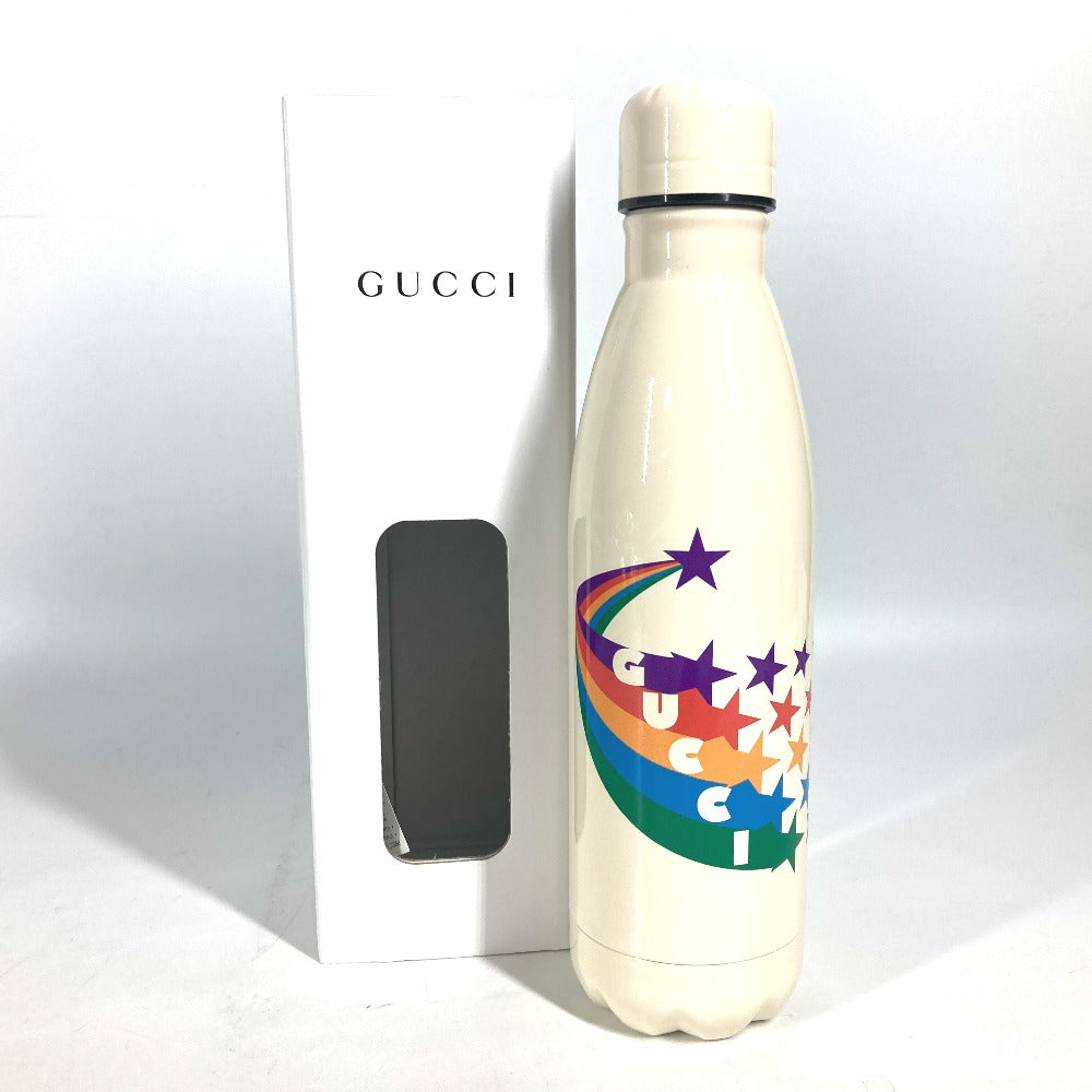 GUCCI ロゴ ウォーターボトル 水筒 インテリア タンブラー SS レディース