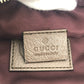 GUCCI 650299 THE NORTH FACE Collaboration Waist Pouch Chain Pattern Bag Nylon Waist Pouch Body Bag Women's Brown