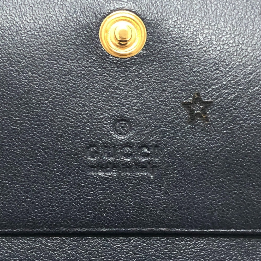 GUCCI 621887 Horsebit Compact Wallet Small Items Folded wallet Canvas/Leather BROWN Brown Used