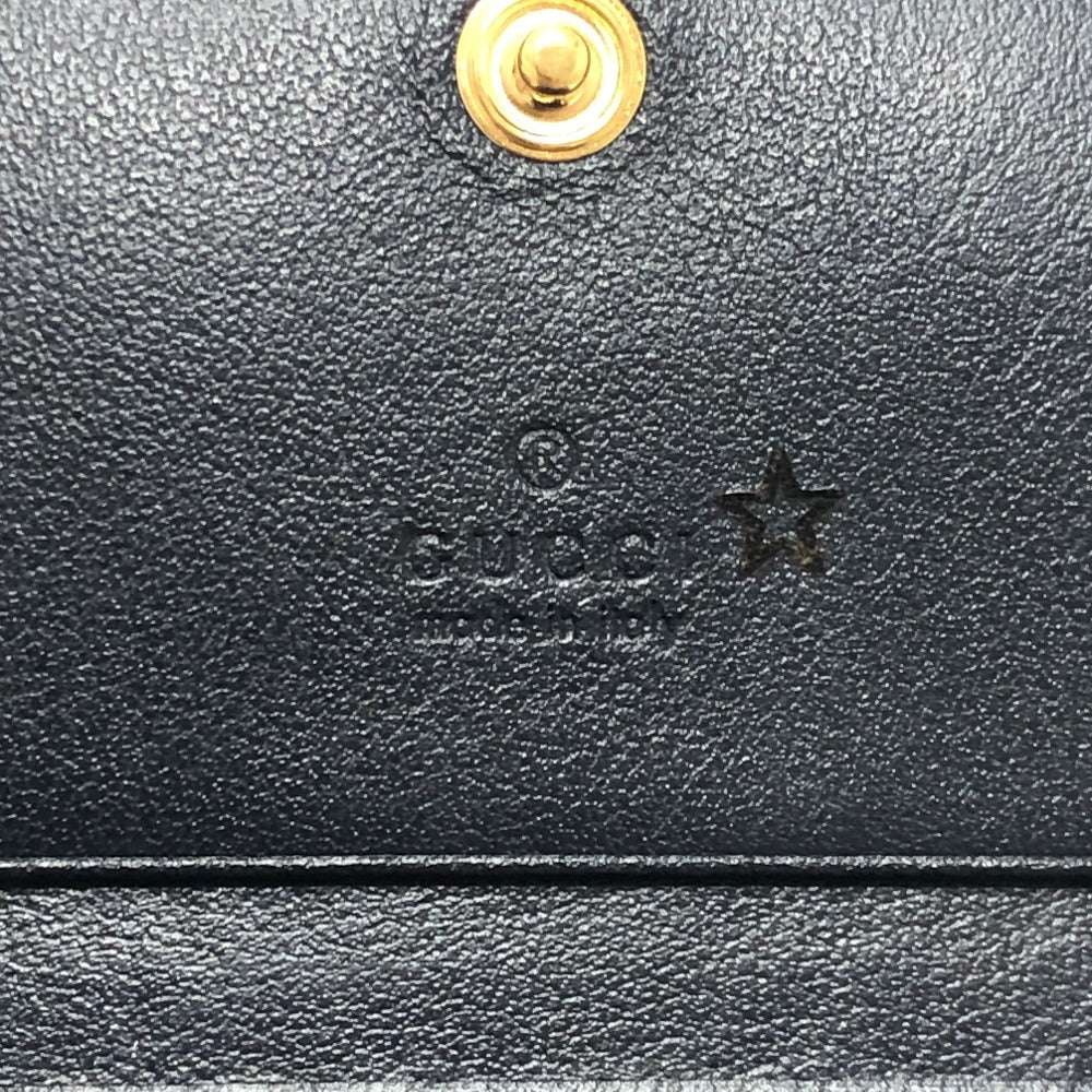 GUCCI 621887 Horsebit Compact Wallet Small Items Folded wallet Canvas/Leather BROWN Brown Used
