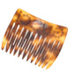 GUCCI 503957 Rhinestone GG Hair Comb, Plastic, Women's, Brown