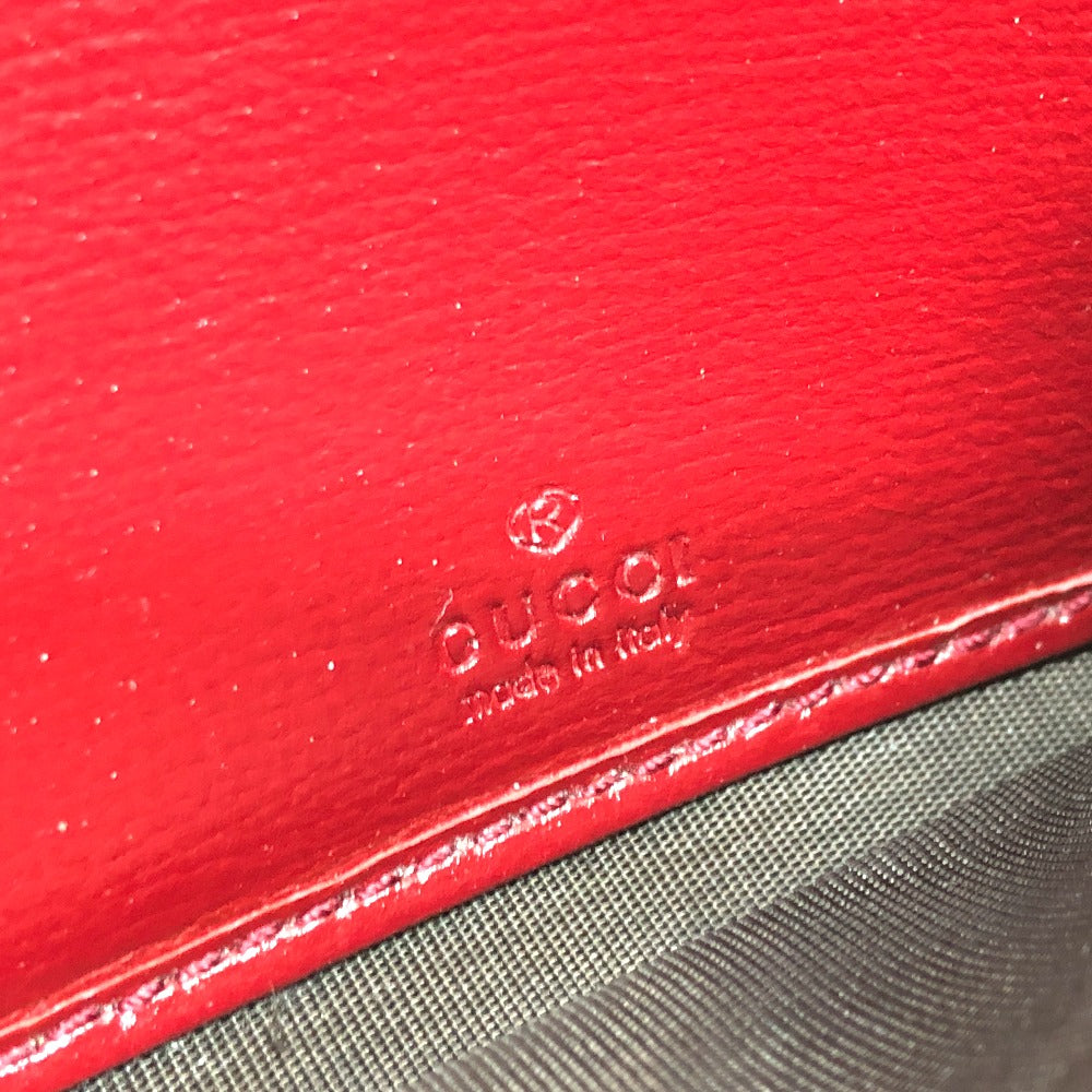 GUCCI 598531 ロングウォレット マリーナ インターロッキングG  長財布 2つ折り財布 レザー レディース