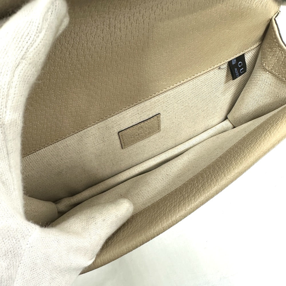 GUCCI 499623 GG Dionysus chain bag Shoulder Bag GG Supreme Canvas Beige/Metal fittingsSilver Used