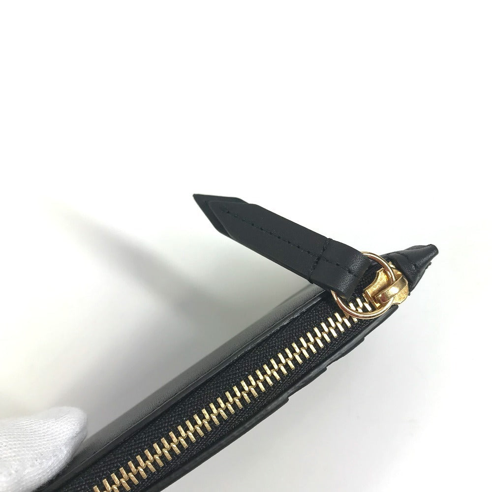 GUCCI 431715 ロゴ フラグメントケース 財布 小銭入れ コインケース レザー ユニセックス ブラック - brandshop-reference