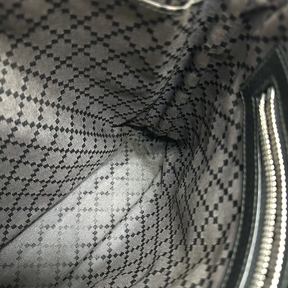 GUCCI 387075 コスモポリス ストラップ カバン クラッチバッグ レザー ユニセックス ブラック