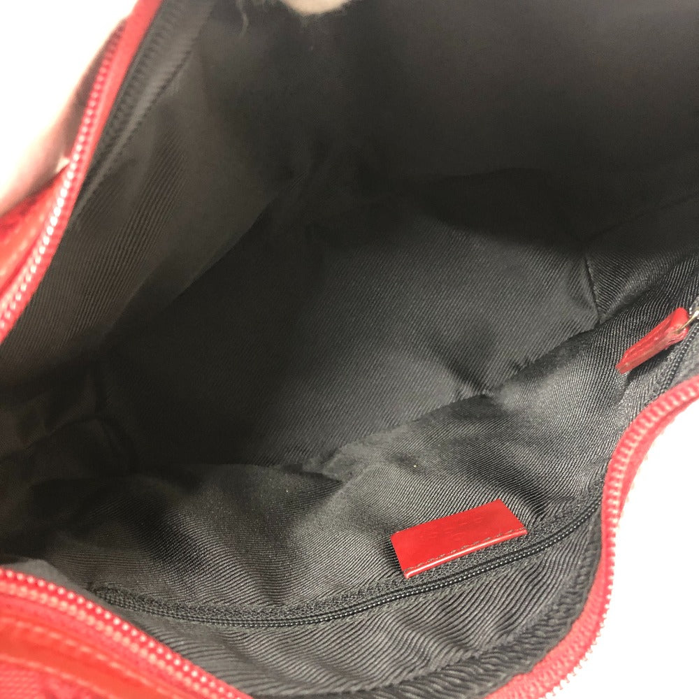 GUCCI 002058 GG Canvas Bag Shoulder Handbag One Shoulder Bag Shoulder Bag GG Canvas Women's Red