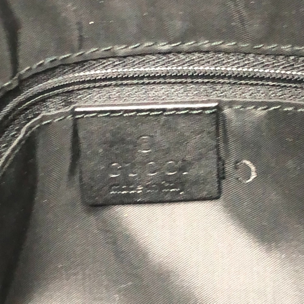 GUCCI 2404 バンブー 2WAY カバン ハンドバッグ 肩掛け ショルダーバッグ レザー/スエード レディース ブラック