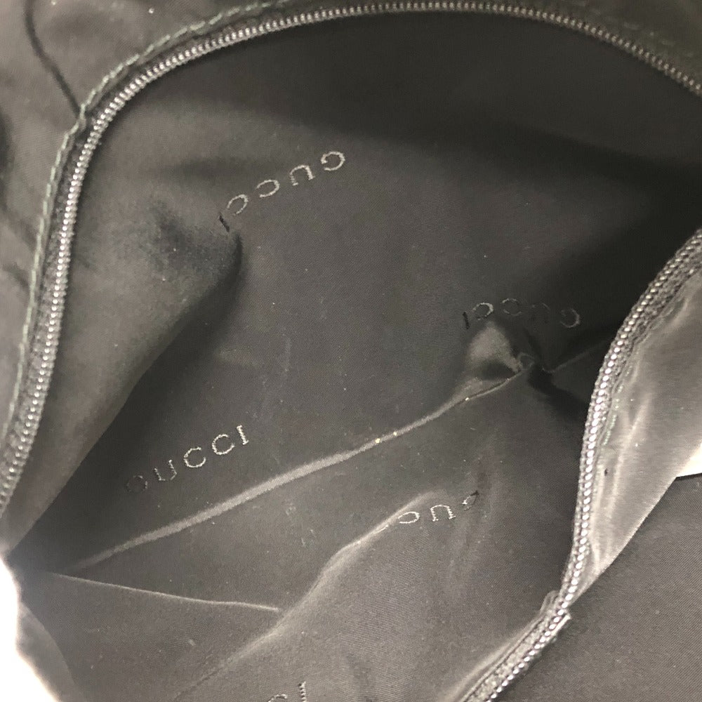 GUCCI 2404 バンブー 2WAY カバン ハンドバッグ 肩掛け ショルダーバッグ レザー/スエード レディース ブラック
