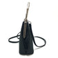 GUCCI Bamboo Kisslock 2WAY Mini Bag Crossbody Shoulder Bag Hand Bag Satin / metal Black Used