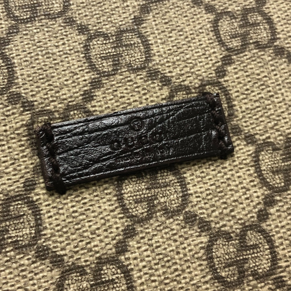 GUCCI 214397 GG Stream Messenger Back Shoulder Bag Bag Bag Shoulder Bag GGPVC/Leather Women's Brown