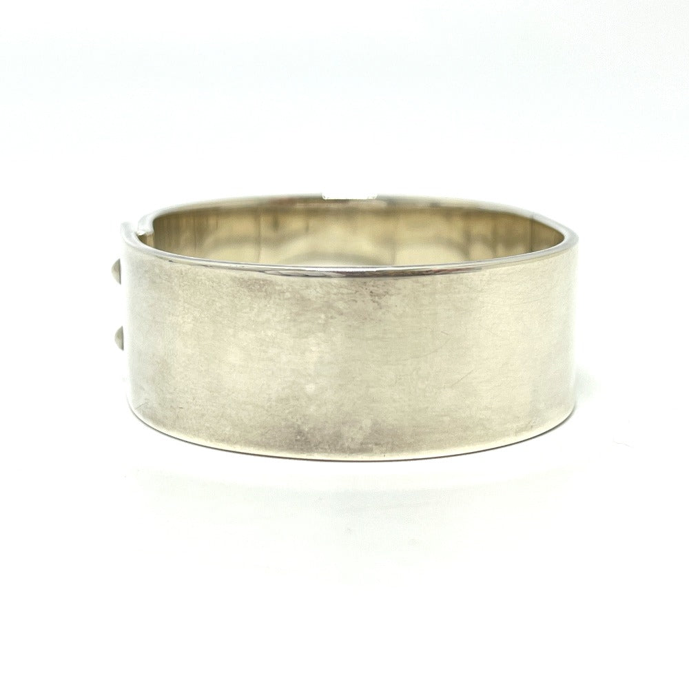 GUCCI ロゴ ヴィンテージ アクセサリー バングル SV925 レディース シルバー