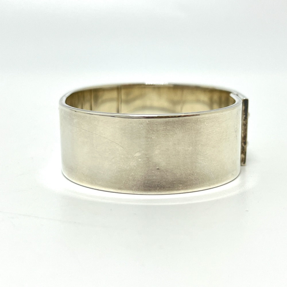 GUCCI ロゴ ヴィンテージ アクセサリー バングル SV925 レディース シルバー