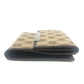 Gucci 112664 gg logo lipat dompet dompet dompet dompet bifold dompet gg kanvas/kulit unisex beige