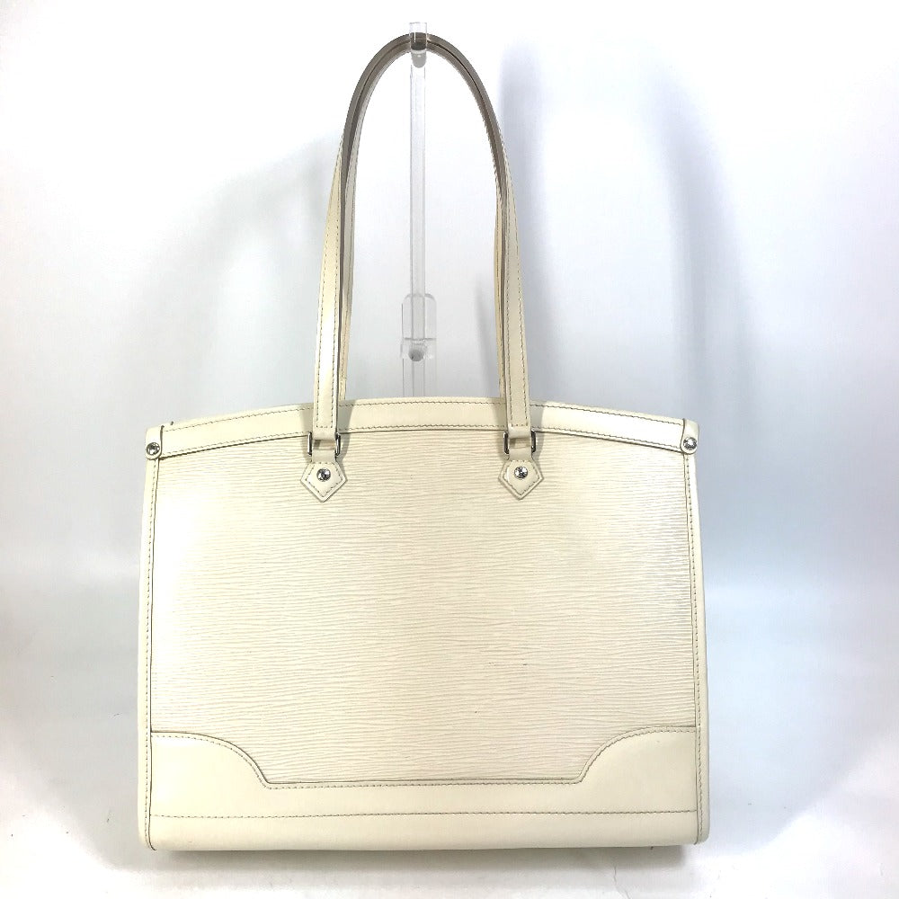 LOUIS VUITTON M5934J Epi Madeleine GM Tote Bag, Shoulder Bag, Epi Leather, Women's, Ivory, White