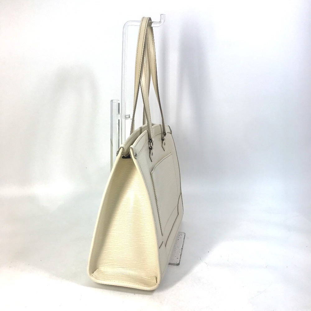 LOUIS VUITTON M5934J Epi Madeleine GM Tote Bag, Shoulder Bag, Epi Leather, Women's, Ivory, White