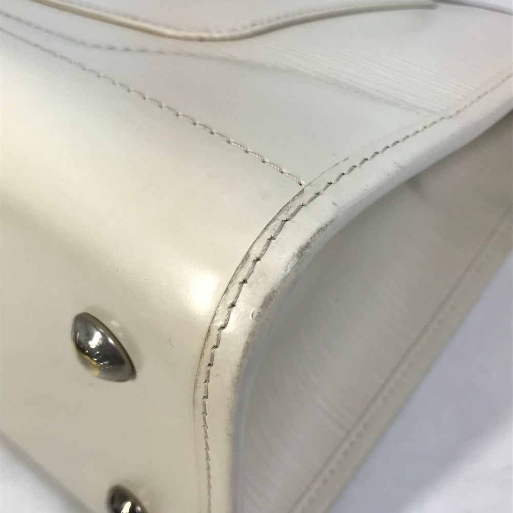 LOUIS VUITTON M5934J Epi Madeleine GM Tote Bag, Shoulder Bag, Epi Leather, Women's, Ivory, White