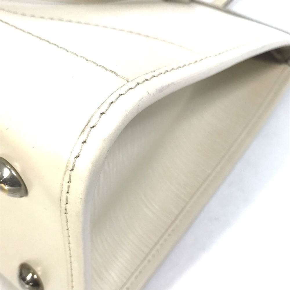 LOUIS VUITTON M5934J Epi Madeleine GM Tote Bag, Shoulder Bag, Epi Leather, Women's, Ivory, White
