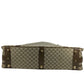 GUCCI 不明 vintage GG Extra Large Travel Bag Travel bag Trunk interior Duffle Bag GG Supreme Canvas / Leather Beige Used