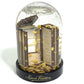 LOUIS VUITTON 2009 Limited Edition Wardrobe Trunk Figurine, Novelty, Not for Sale, Interior Decor, Ceramic Snow Globe, Women's, Brown