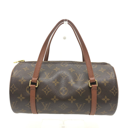 LOUIS VUITTON M51366 Papillon26 old model Bag Cylindrical Hand Bag MonogramCanvas Brown Used
