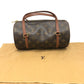 LOUIS VUITTON M51366 Papillon26 old model Bag Cylindrical Hand Bag MonogramCanvas Brown Used