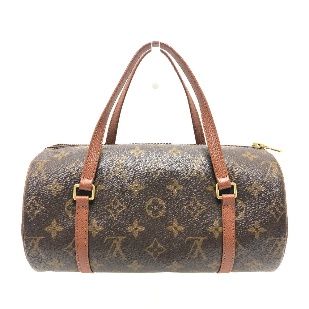 LOUIS VUITTON M51366 Papillon26 old model Bag Cylindrical Hand Bag MonogramCanvas Brown Used