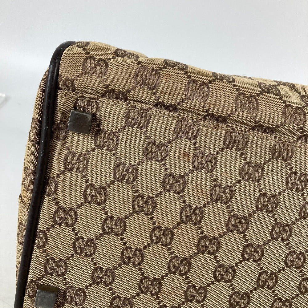 GUCCI 012・0383・06 肩掛け ショルダーバッグ カバン GG ボストンバッグ GGキャンバス/レザー メンズ