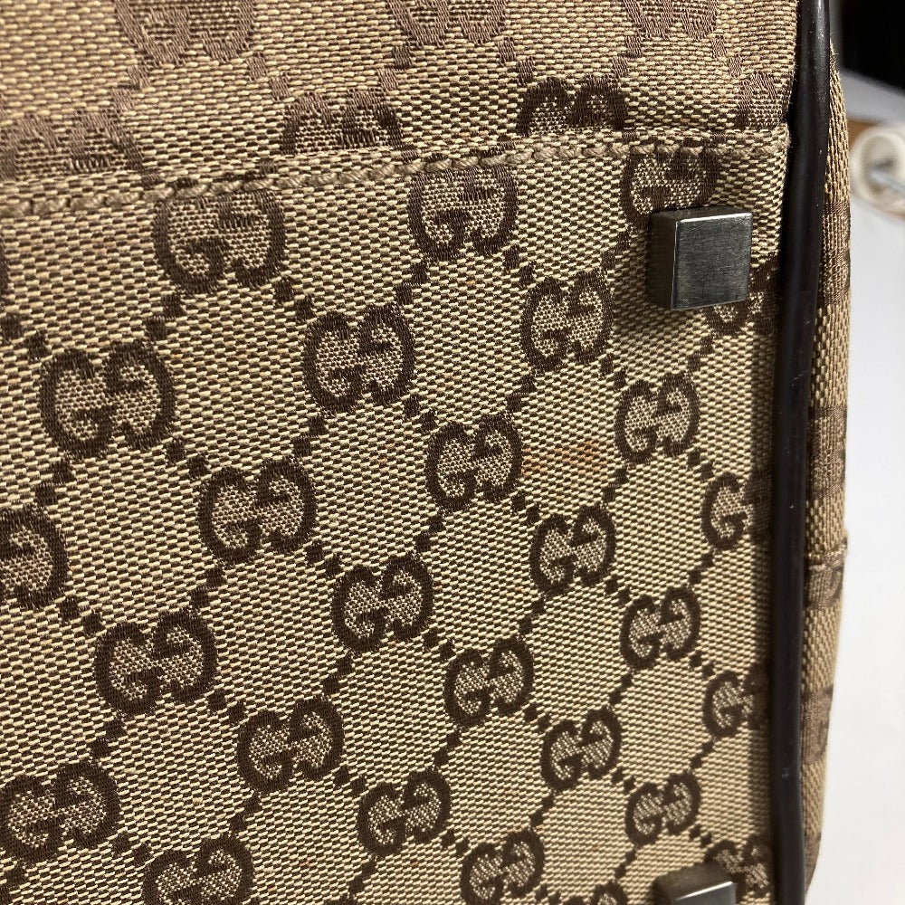 GUCCI 012・0383・06 肩掛け ショルダーバッグ カバン GG ボストンバッグ GGキャンバス/レザー メンズ